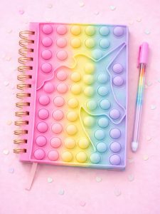 1000 Rs Deal Poppit Diary and Rainbow pen