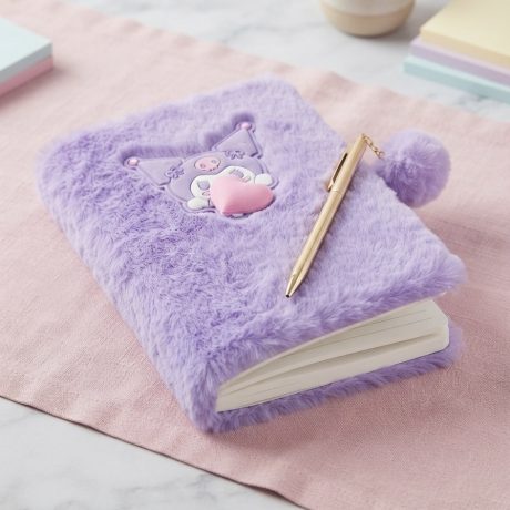 A5 size Kuromi Fur Diary