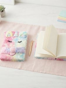 Cute Hello Kitty Fur Diary
