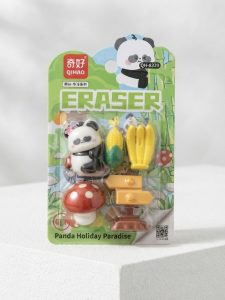Cute Panda Card Erasers