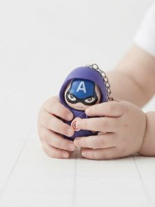 Face Changing Character Keychain (Captain America)