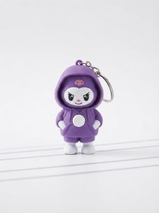 Face Changing Character Keychain (Kuromi)