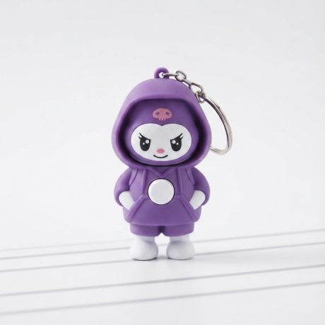 Face Changing Character Keychain (Kuromi)