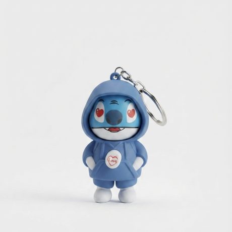 Face Changing Character Keychain (STITCH)